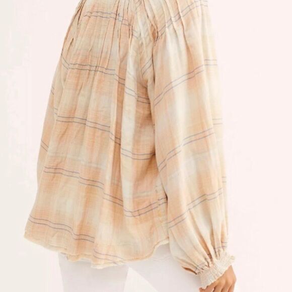 NWOT Free People tunic blouse size XS oversize - Picture 3 of 8